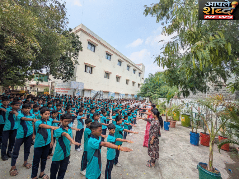 संत ज्ञानेश्वर विद्यालया मध्ये मी फटाके फोडणार नाही अभियान*