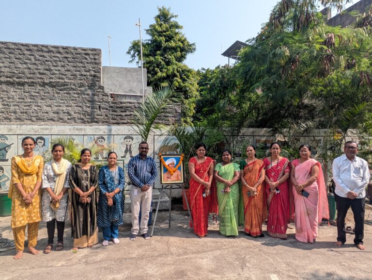 श्री संत ज्ञानेश्वर विद्यालयात बिरसा मुंडा जयंती उत्साहात साजरी