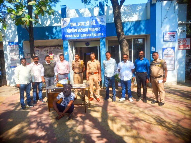 एमआयडीसी पोलिसांची कारवाई : मच्छीमार्केट परिसरात गांजाची चोरटी विक्री करणारा तरुण अटकेत