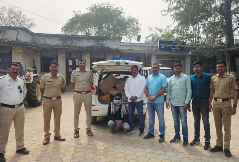 एलसीबी जळगावची मोठी कारवाई : अवैध गुटखा वाहतूक करणारा इसम जेरबंद, १०.१९ लाखांचा मुद्देमाल जप्त