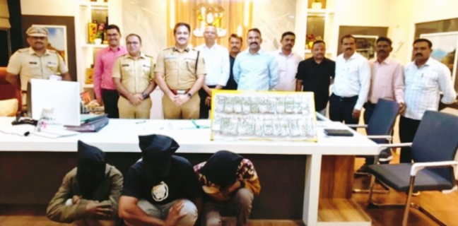 यावल येथील जबरी चोरीचा उलगडा स्थानिक गुन्हे शाखेची मोठी कामगिरी; १३ लाखांची रोकड जप्त, तीन आरोपी अटकेत