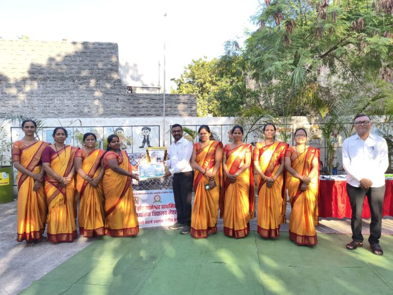 संत ज्ञानेश्वर विद्यालय येथे मराठी राजभाषा दिनानिमित्त वक्तृत्व स्पर्धा उत्साहात